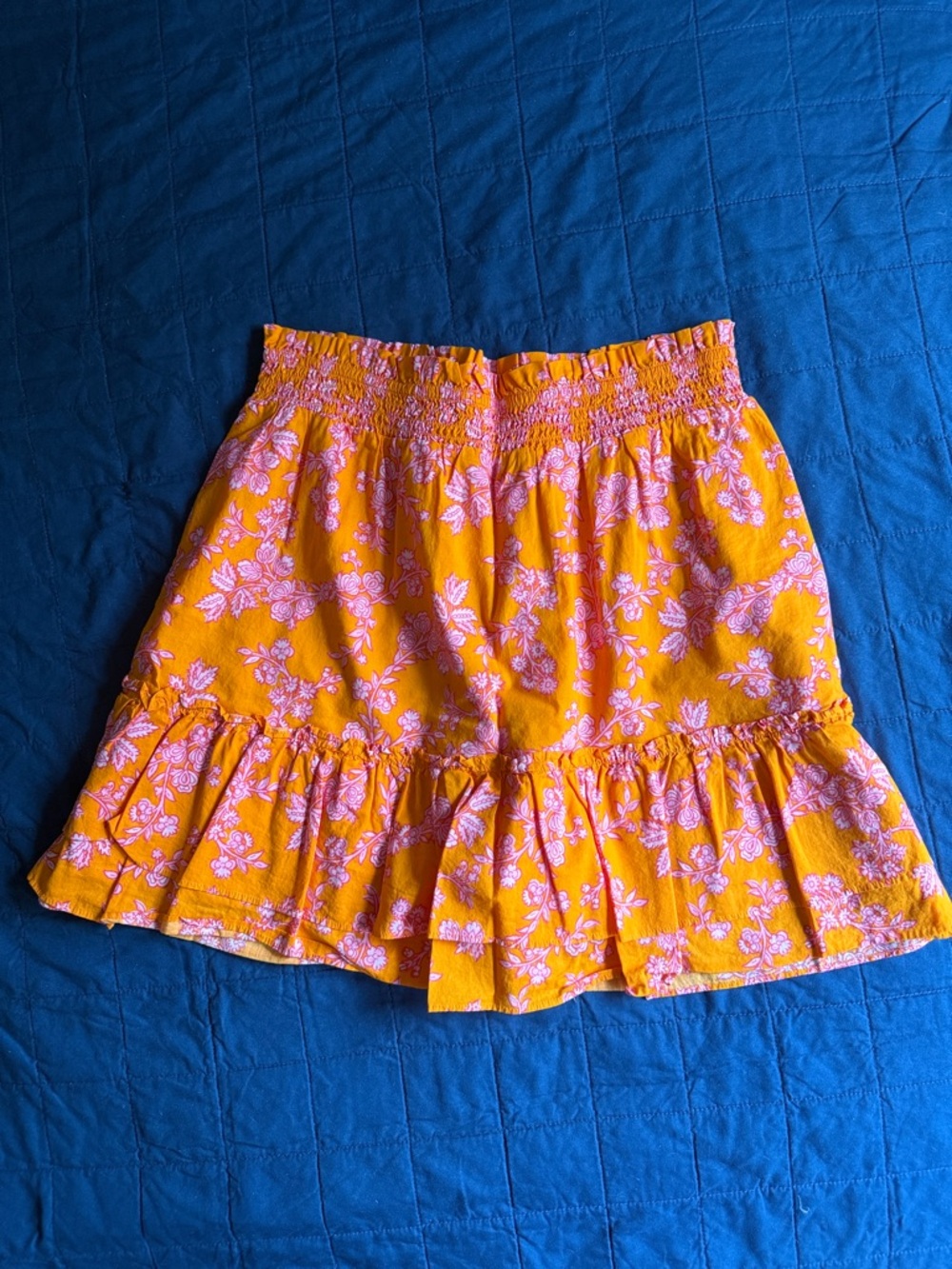 J.Crew floral mini skirt size M like new